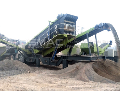 Stone Mobile Crushing Plant