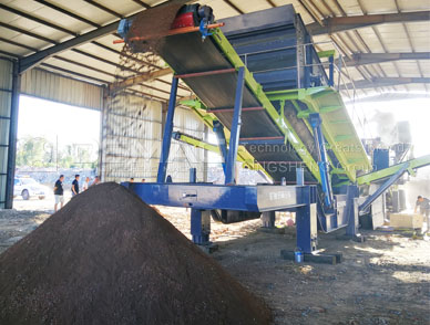 China Popular Self-propelled Stone Processing Plant