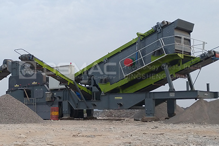 Crushing and Screening Mobile Combination