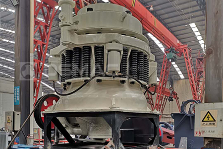 PYS Series Spring-loaded Cone Crusher Ready to Be Exported to Cuba