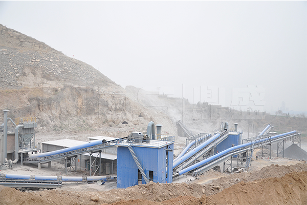 800T/h Granite Crushing Production Line