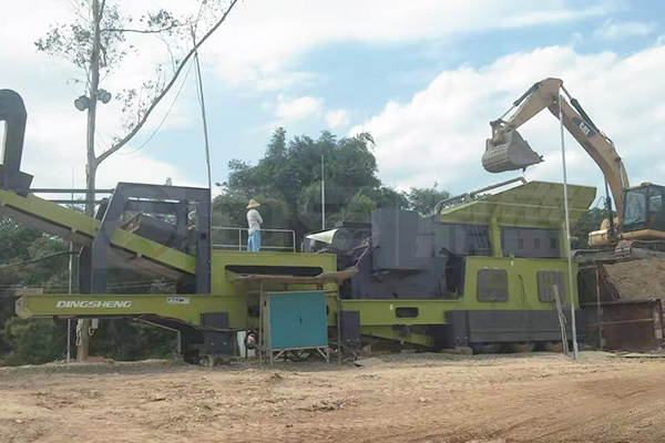 Mobile Jaw Crushing Plant