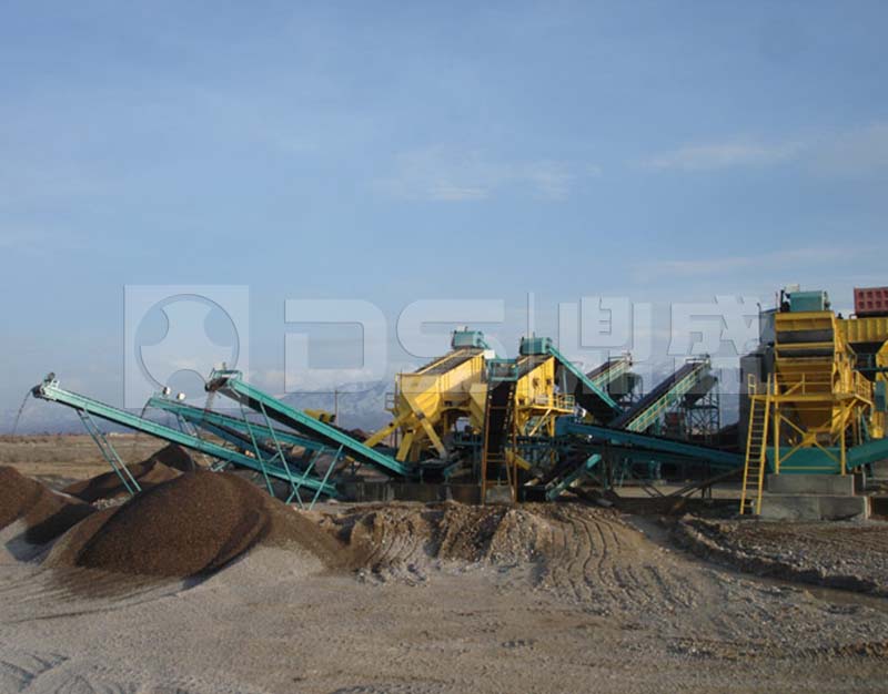 River Stone Crushing Line