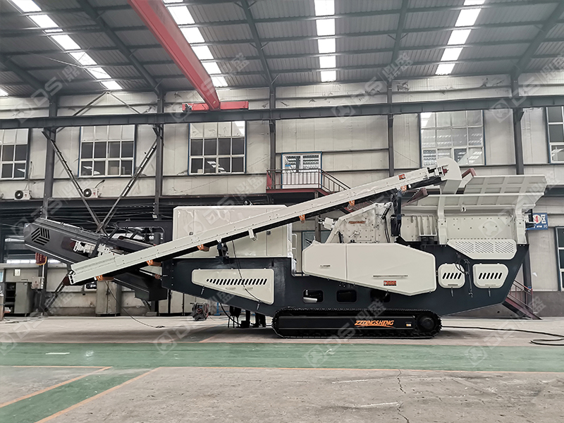 Mobile Crusher Makes Construction Waste Fully Reused