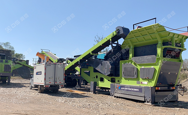 Portable Construction Waste Crusher Ready for Production