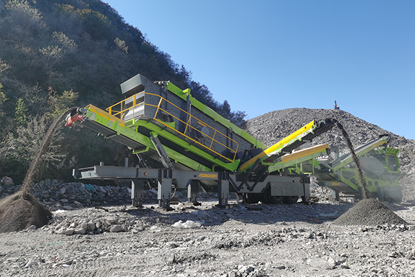 200t/h Mobile Production Line for Construction Waste in Beijing