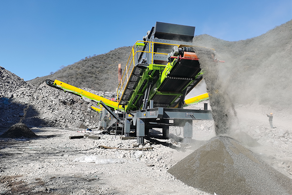 200t/h Mobile Production Line for Construction Waste in Beijing