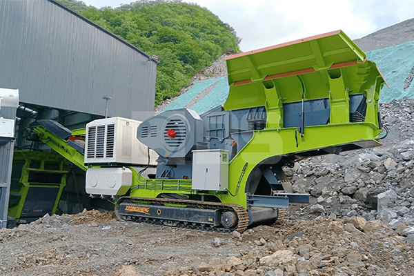 Mobile Basalt Crushing Plant Put into Operation