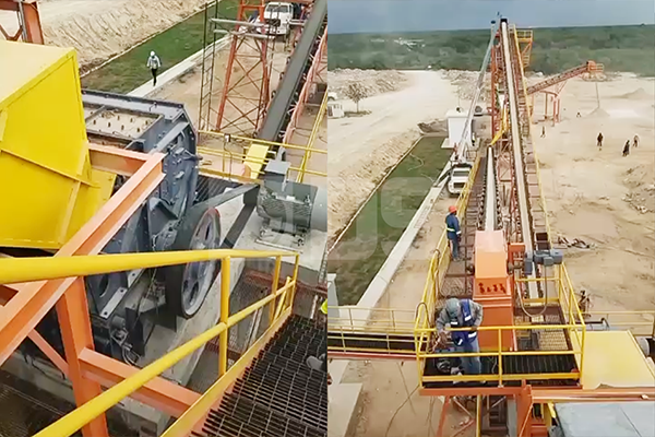 Stationary Aggregate Production Line in Mexico