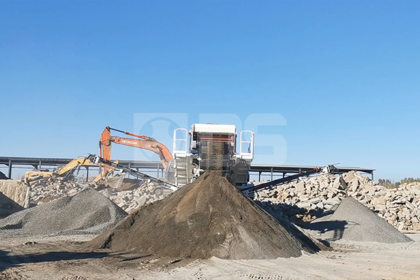 Mobile Crushing Screening Combination for Road Recycling