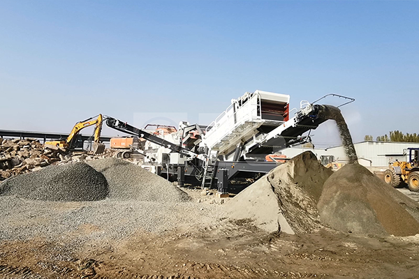 Mobile Crushing Screening Combination for Road Recycling