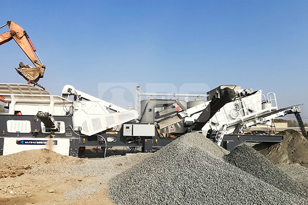 Mobile Crushing Screening Combination for Road Recycling