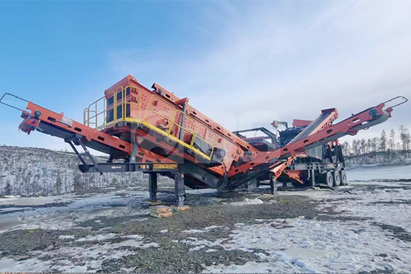 Mobile Production Line for Ore Processing