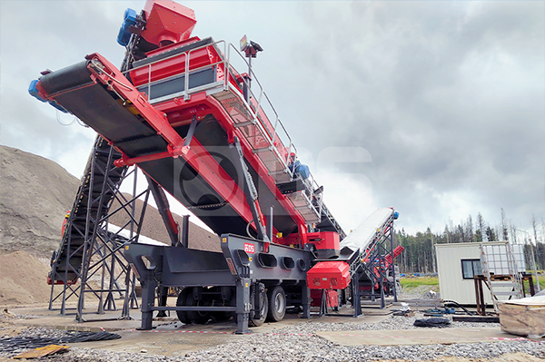 Semi-mobile Ore Crushing Plant