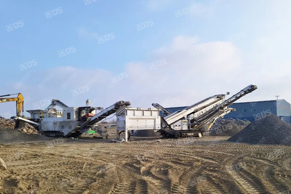 CONSTRUCTION DEBRIS MOBILE PROCESSING PLANT