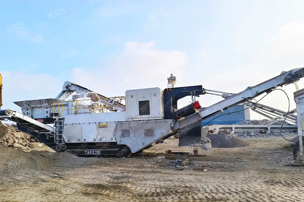 CONSTRUCTION DEBRIS MOBILE PROCESSING PLANT