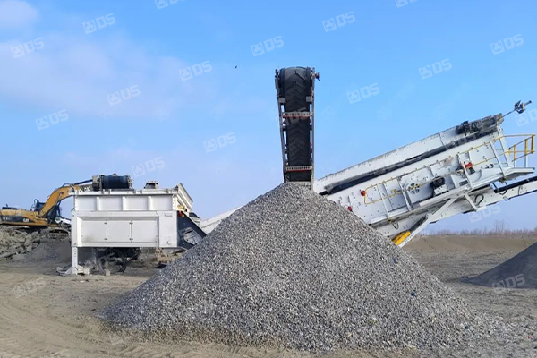 CONSTRUCTION DEBRIS MOBILE PROCESSING PLANT