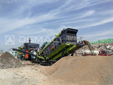 New Way to Construction Waste Disposal - AF Series Mobile Crushing Station