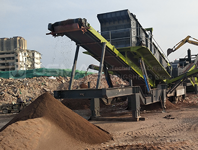 Reinforced Concrete Mobile Crusher---New Choice of Investment