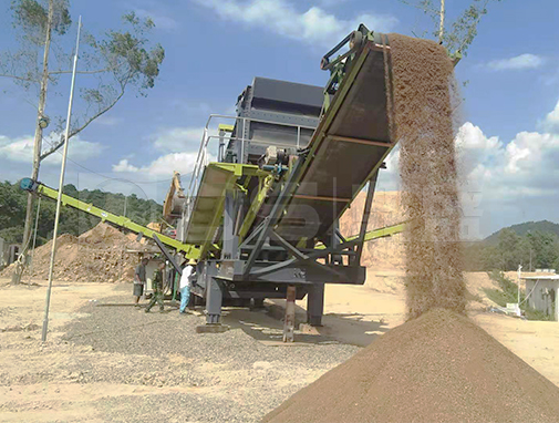 Mobile Jaw Crushing Plant Exported to Philippines