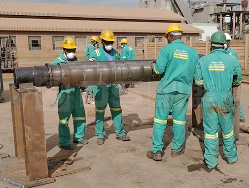 Hammer Crusher Rotor Exported to Zimbabwe