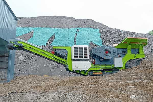 Mobile Basalt Crushing Plant Put into Operation