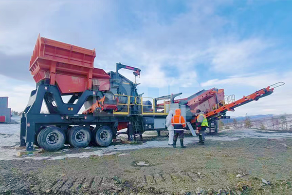 Mobile Production Line for Ore Processing